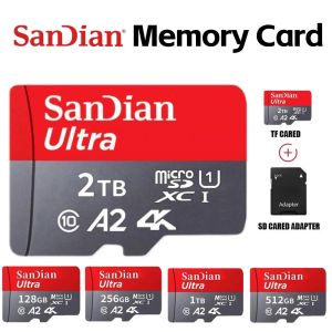 ShanDian การ์ด TF การ์ดหน่วยความจำ V30คลาส10ของแท้รุ่นไมโครความเร็วสูงการ์ด SD TF สำหรับ Nintendo Switch