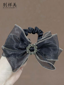 ริบบิ้นผ้าซาตินสำหรับผูกผมแบบใหม่พร้อมโบว์ผีเสื้อ งานฝีมือดีไซน์ทันสมัย แบรนด์ Beauty of Life สำหรับผู้หญิง