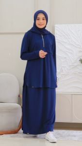 Afna Nahla Blus Top Kaos Atasan Blouse Tunik Olahraga Wanita Muslimah