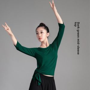 Modern Dance Clothing Loose Pants Suit Dancing Dress Female Adult Classical Dance Chinese Classic Dance Body Leotards Autumn