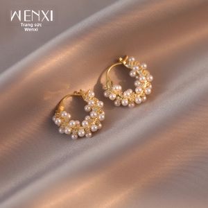 WENXI | Mẫu Mới Xu Hướng Thời Trang Tai Trang Sành Điệu