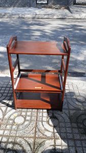 [HCM]Kệ để lò vi sóng 3 tầng rộng 60cm (Nâu)