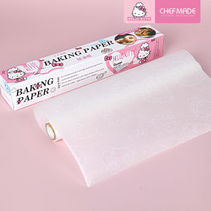 CHEFMADE Hello Kitty Kitchen Non-Stick Tinfoil Oilpaper Home Oven Baking Chicken wings Barbecue Baby Complementary Food Oil Absorbing Paper 12m KT7018