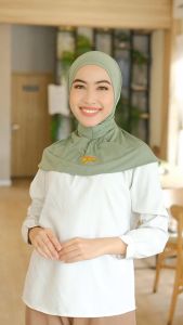 Hijab Winter Inner Jilbab Bergo Sporty 2 In 1 Tali Velcro Non Pet Bahan Jersey Bisa Buat Dalaman Hijab atau Inner