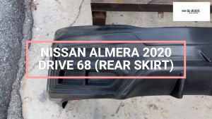【Ready Stock】NISSAN ALMERA 2020 DRIVE 68 DESIGN 68 D68 REAR SKIRT MATERIAL PUR PU 2021 2022 2023