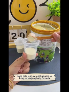 1-5pcs BPA Free Baby Formula Dispenser - Portable Travel Milk Powder Storage Container