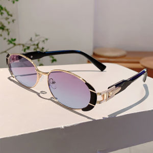 GM LUMIAS Vintage Oval Sunglasses New in Stylish Multi-color Casual Shades Women Trendy Brand Design Outdoor Decor Sun Glasses