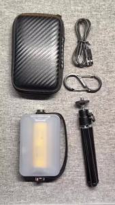 5000mAh LED Double Sided Luminous Camping Light Portable Rechargeable Outdoor Tent Light with Magnetic Suction Function