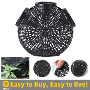 【Fast Shipping】 Portable Fish Basket PP Eel Bait Cage Basket Nets Fishing Lure Feeder Holder Fish Cage Net Traps Cast Cage Mesh Fishing Tool LZC-Eel-Cage