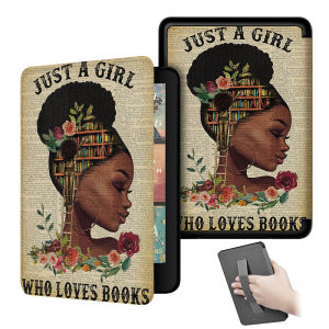 Cartoon Girl Protect Cover Case for Kindle 7in Colorsoft Signature Edition 12th Gen 2024/2022 Released 11th Gen 6in EBook Fan Gi