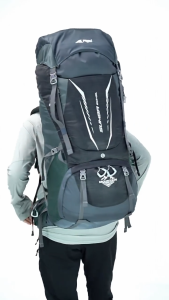 TAS RANSEL GUNUNG AREI SUMBA 60+5 LITER TAS HIKING AREI FREE RAINCOVER TAS RANSEL PORTER KAPASITAS 65 LITER TAS PENDAKI GUNUNG OUTDOOR
