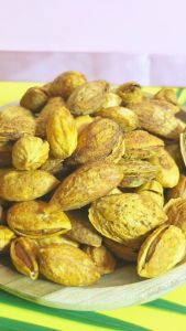 Kacang Almond Roasted 1Kg / Kacang Panggang / almon susu Vanila / ALELAL STORE