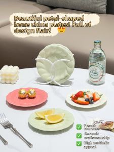 XIAOHUANGLU | High-end Ceramic Bone Spit Plate Home Use