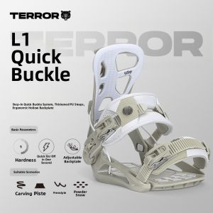 TERROR | Upgrade Dual Clip Quick Entry Ski Bindings