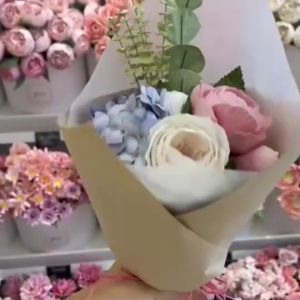 ช่อดอกไม้กระดาษสา ช่อดอกไม้มินิ ช่อดอกไม้แสดงความยินดี ดอกไม้กระดาษสา