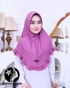 KASUARI HIJAB STYLE - Model LANA & Jersy Super Rempel
