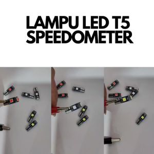Lampu LED T5 Speedometer 3 Titik Universal Motor Mobil