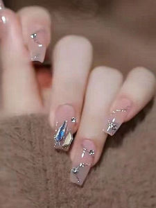 MONLEYTA | 2025 New Year Short & Medium Length Nail Stickers