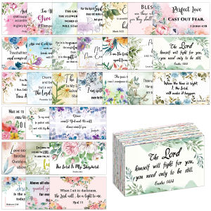 60pcs/pack Bible Verse Cards Prayer Cards for Women with Assorted Bible Verses Mini Scripture Cards Inspirational Quote Cards