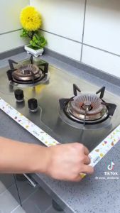 Băng dính Silicon dán mép viền tường chống bám bẩn chống nước dễ lau chùi