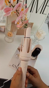 200Mn Negative Ion Hair Styler with LCD Display & Foldable Handle