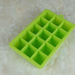15 Grids Silicone Ice Cube Tray with Lid Food Grade Reusable DIY Popsicle Jelly Mold Maker