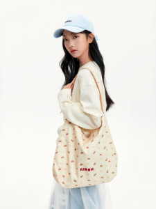 Adorable Printed Rabbit Cute and Sweet Style Womens Tote Bag