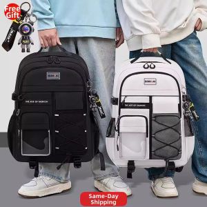 DDOO | Student Backpack Light Burden Spine Protection