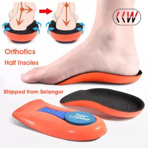 VTTO 1Pair Orthopedic Half Insoles Plantar Fasciitis Feet Insoles Arch Supports Orthotics Inserts Relieve Flat Feet High Arch Foot Pain