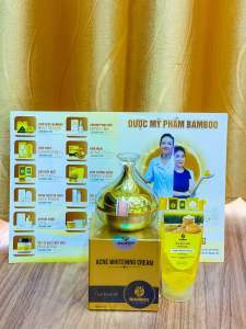 Kem Mụn Bamboo tặng kèm sữa rữa mặt 2025