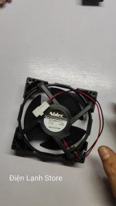 Quạt tủ lạnh Panasonic 9x9cm dc 8v (2 dây) hàng hãng.