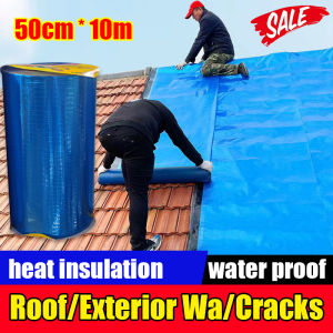 30 Years Waterproof: Color Steel Tile Waterproof Tape - Self-adhesive High Polymer Membrane Roof Leak Repair