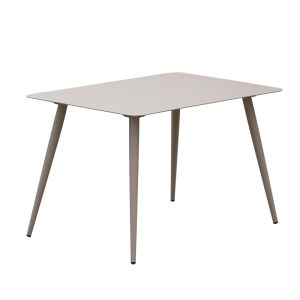 Outdoor Desk-Chair B & B Garden Outdoor Casual Antiseptic Wood Large Long Table Modern House Terrace Courtyard Plastic Wood Dining Table