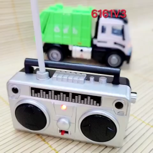 [FRESSHIP]  Xe hốt rác điều khiển 6161V3 -💯💯💯
