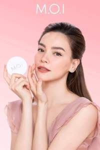 Phấn Phủ M.O.I Hàn Quốc che phủ kháng nước kiềm dầu chống nắng Baby Skin Powder 10g