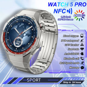 New Watch 5 PRO Upgraded Smartwatch GPS Motion Trajectory HD Screen Bluetooth Call NFC Men Smart Watch Outdoor Sport Watch Men