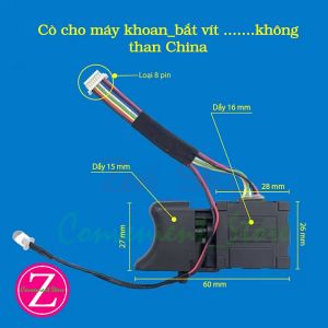 Mạch khoan pin không chổi than (Brushless) _ công tắc khoan pin không chổi than (brushless)