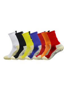 1 Pair/3Pair New Football Socks Mens Womens Sports Socks Non-slip Silicone Bottom Soccer Socks Rugby Tennis Socks