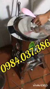 Máy xay thịt làm giò chả 3kg mô tơ 3kw có bao đá