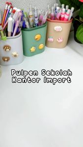 Pulpen Sekolah Kantor Mata Pena Jarum Impor