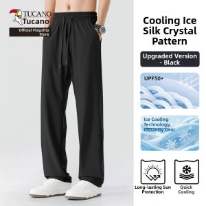 TUCANO | Mens Summer Lightweight Quick-dry Breathable Leisure Trousers
