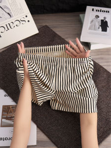 AOZIPAI | Cotton Loose Underwear Shorts Stripes