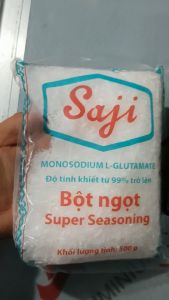 Bột ngọt Saji trọng lượng 500g