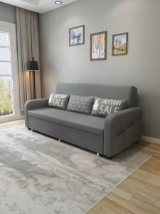 Sofa giường 170cm x 190 thông minh Giường xếp gấp gọn đa năng có ngăn chứa đồ hàng nhập khẩu cao cấp