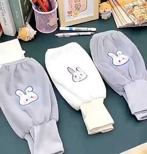 Găng tay mùa đông bao tay giữ ấm lông cừu ống tay con thỏ dễ thương dày dặn chống bám bẩn-Alice Store