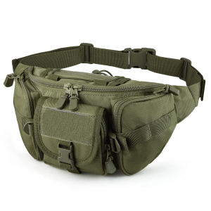 Outdoor Waist Bag Mens Tactical Waterproof Molle Camouflage Hunting Hiking Climbing Nylon Mobile Phone Belt Pack Combat Bags