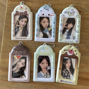 3 Inch Cat Pudding Love Idol Instant Photo Card Holder Display Cute Cat Pudding PVC Material Business Supplies Storage