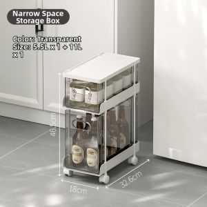 Movable Narrow Space Storage Rack