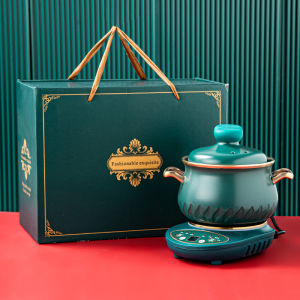 Automatic Electric Stew Health Cooker Multi-Function Stew Pot Stewing out of Water Slow Cooker Birds Nest Ceramic For Home Casserole Porridge 1-2