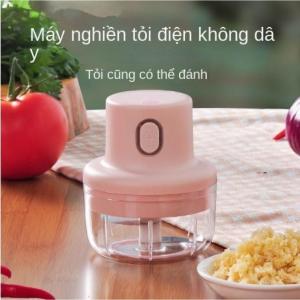 Máy Xay Tỏi Điện Không Dây Sạc USB Tiện Lợi Gia Dụng Nhỏ Gọn